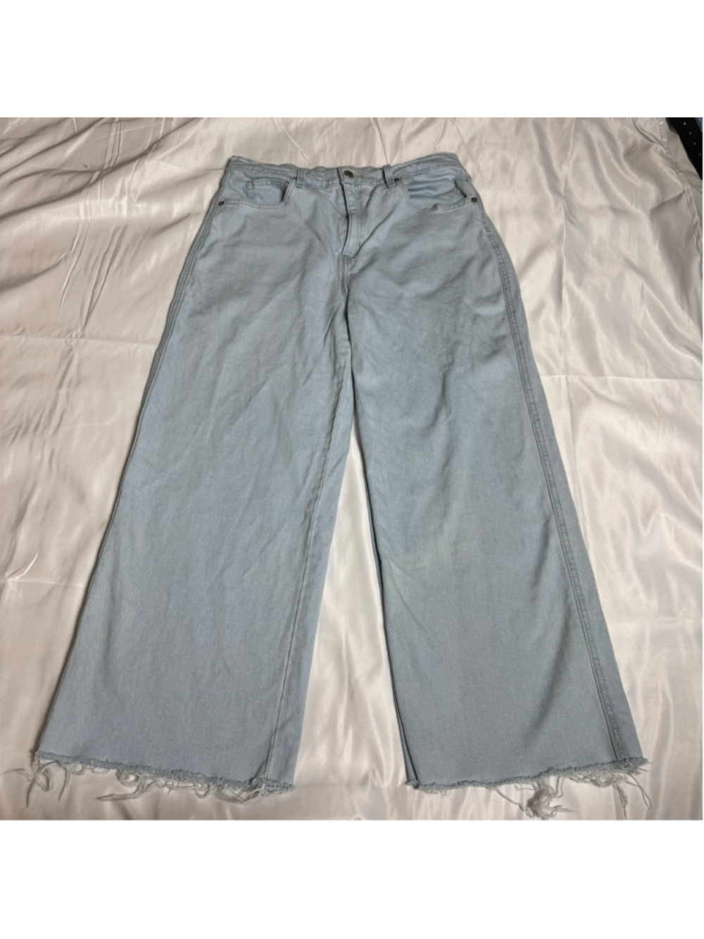 Women's Signature by Levi Strauss & Co. Wide Leg Jeans Size 12 Light Blue